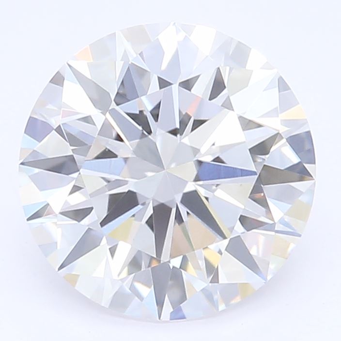 1.1 Carat Round Lab Diamond with  Cut Diamond in 14KT  view 1
