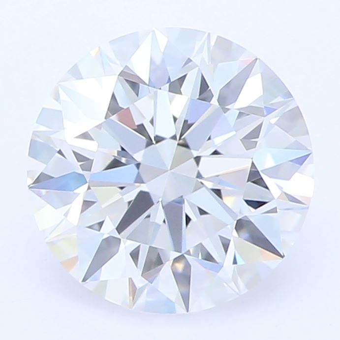 1.12 Carat Round Lab Diamond with  Cut Diamond in 14KT  view 1
