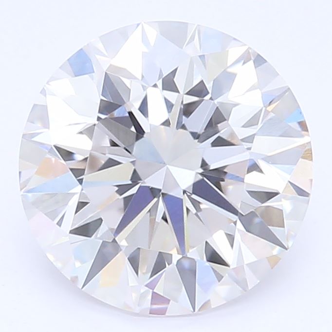 1.1 Carat Round Lab Diamond with  Cut Diamond in 14KT  view 1
