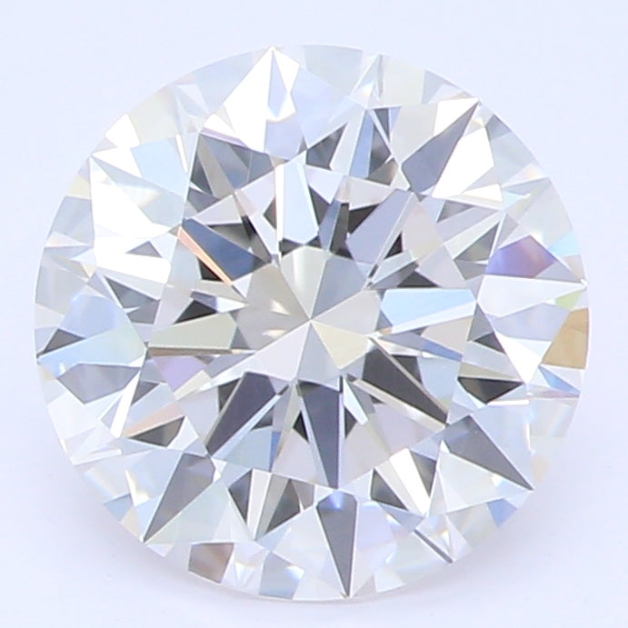 1.21 Carat Round Lab Diamond with  Cut Diamond in 14KT  view 1
