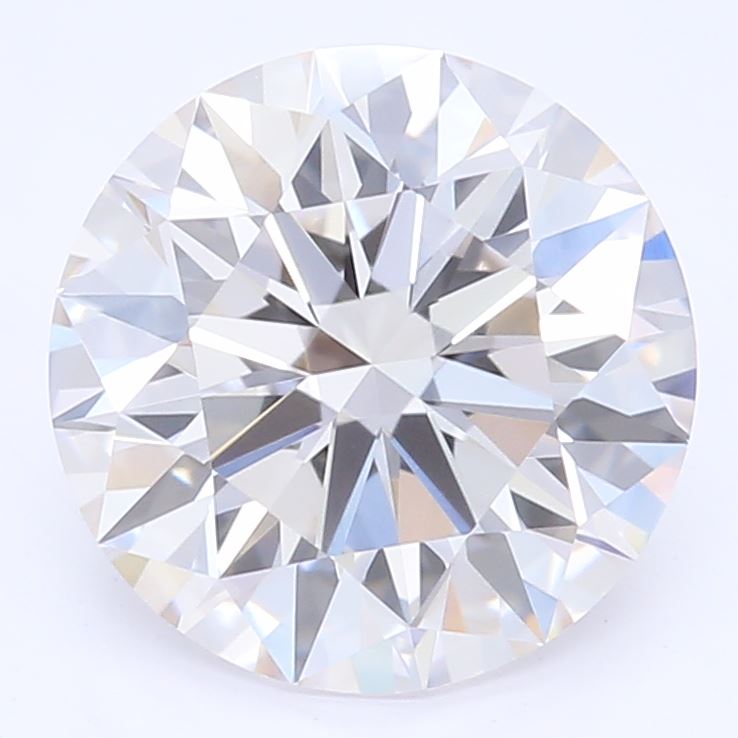 1.33 Carat Round Lab Diamond with  Cut Diamond in 14KT  view 1
