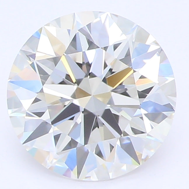1.06 Carat Round Lab Diamond with  Cut Diamond in 14KT  view 1
