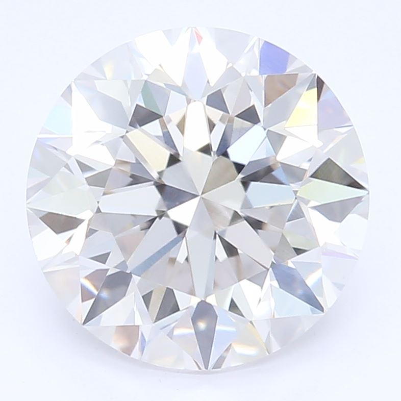 1.54 Carat Round Lab Diamond with  Cut Diamond in 14KT  view 1
