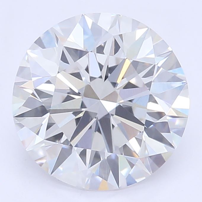 1.11 Carat Round Lab Diamond with  Cut Diamond in 14KT  view 1
