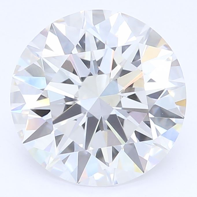 1.09 Carat Round Lab Diamond with  Cut Diamond in 14KT  view 1
