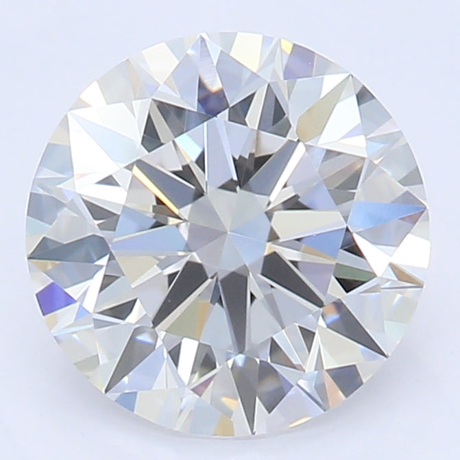 1.1 Carat Round Lab Diamond with  Cut Diamond in 14KT  view 1
