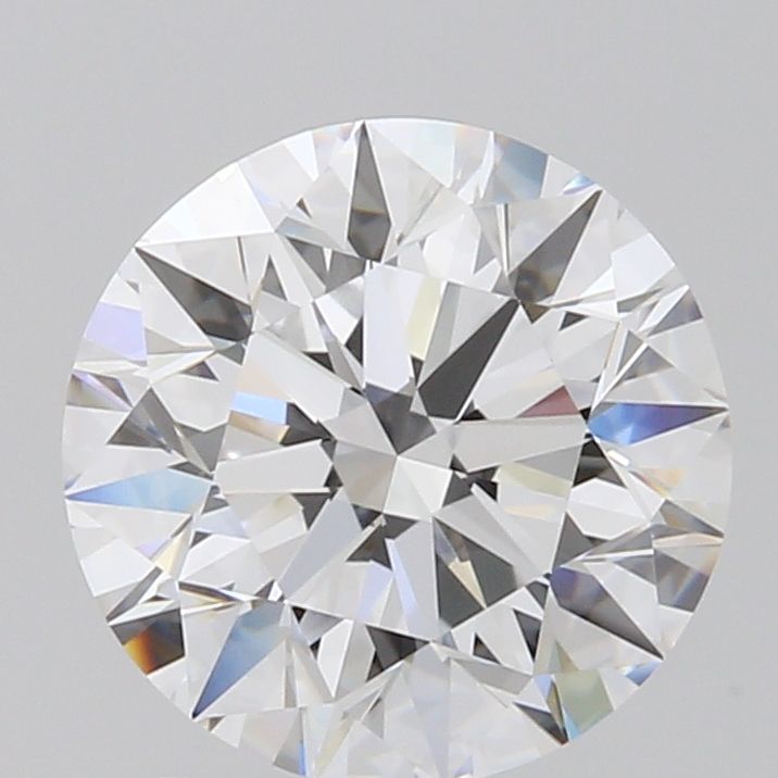 2.02 Carat Round Natural Diamond with  Cut Diamond in 14KT  view 1
