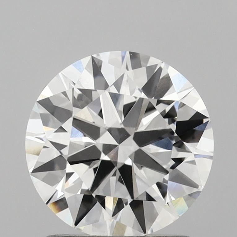 1.5 Carat Round Lab Diamond with  Cut Diamond in 14KT  view 1
