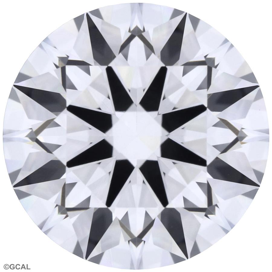 1.34 Carat Round Lab Diamond with  Cut Diamond in 14KT  view 1
