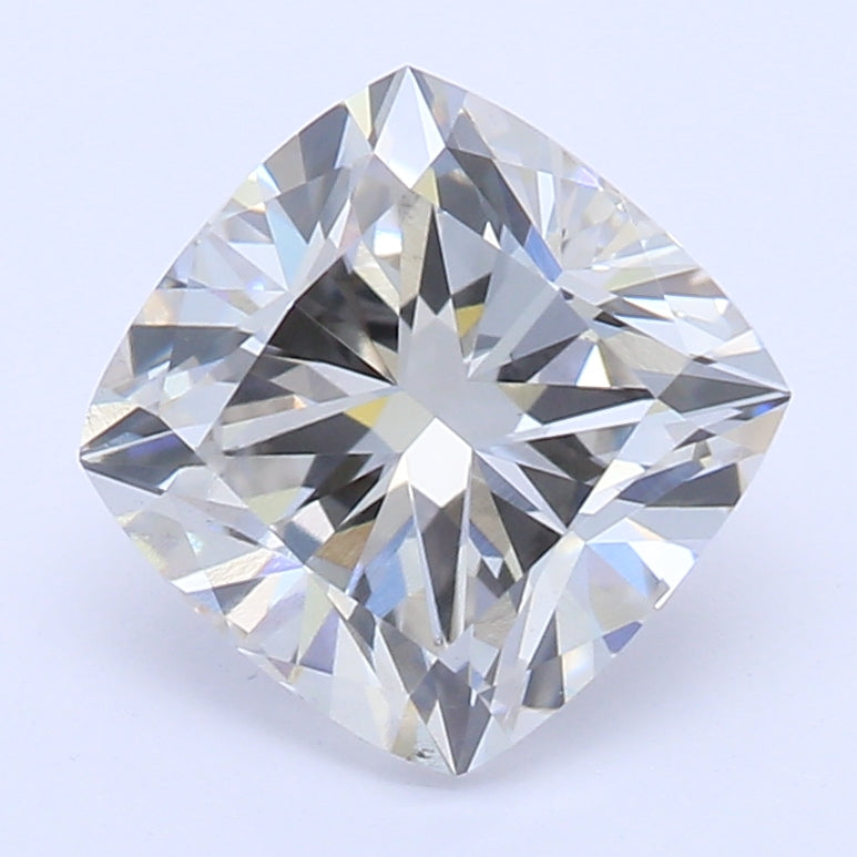 1.2 Carat Cushion Lab Diamond with  Cut Diamond in 14KT  view 1
