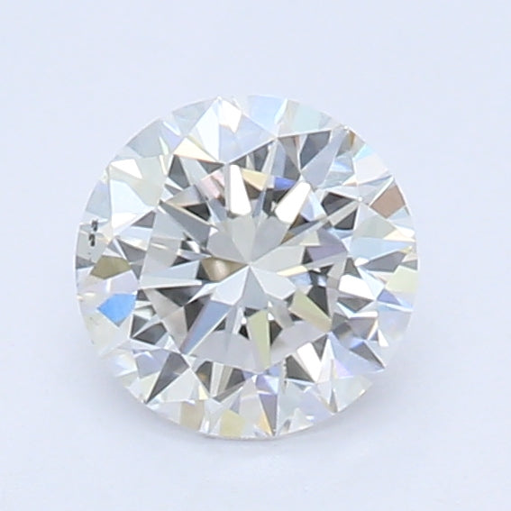 0.3 Carat Round Lab Diamond with  Cut Diamond in 14KT  view 1
