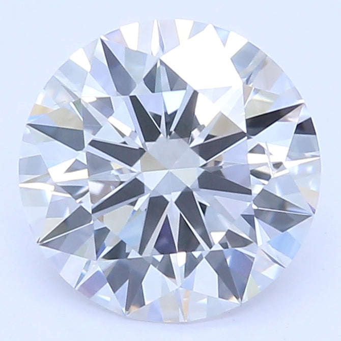 0.91 Carat Round Lab Diamond with  Cut Diamond in 14KT  view 1

