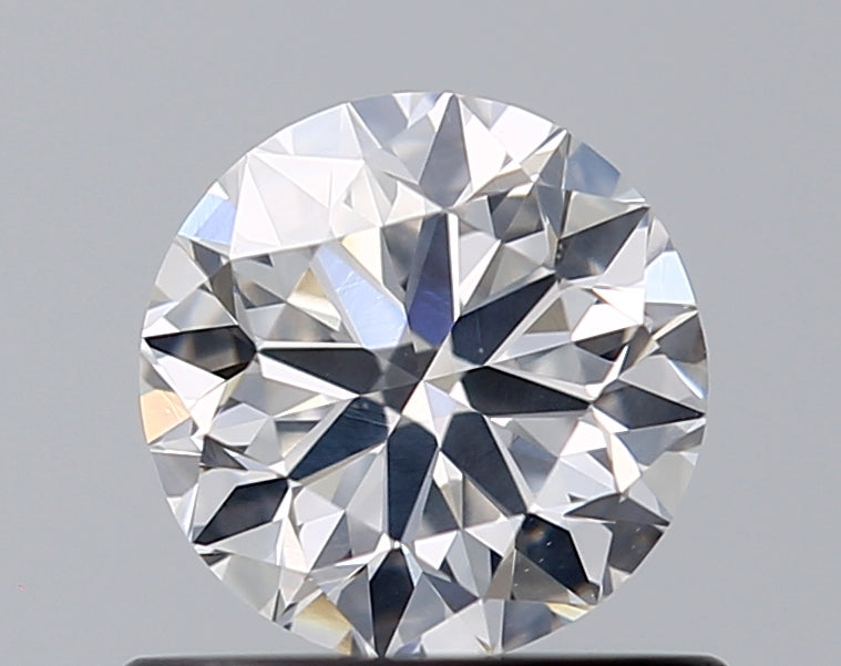 0.7 Carat Round Natural Diamond & 0.7 Carat Round Natural Diamond with  Cut Diamond in 14KT  view 1
