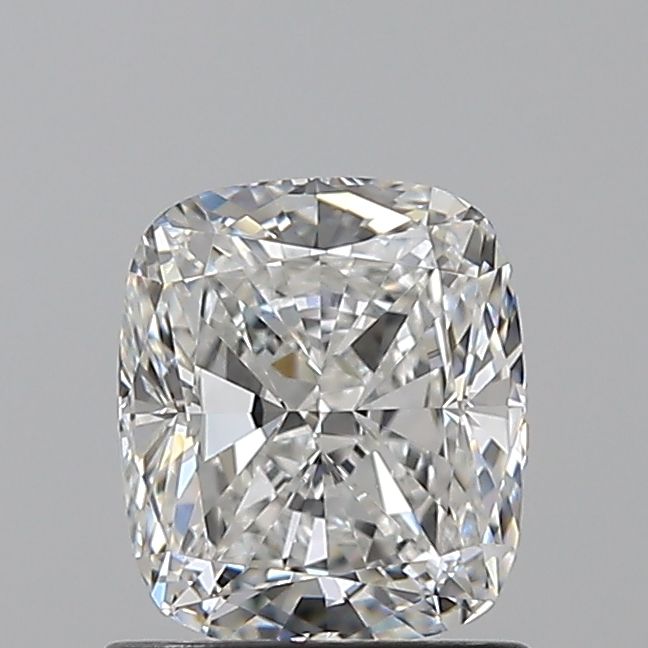 1.2 Carat Cushion Natural Diamond with  Cut Diamond in 14KT  view 1
