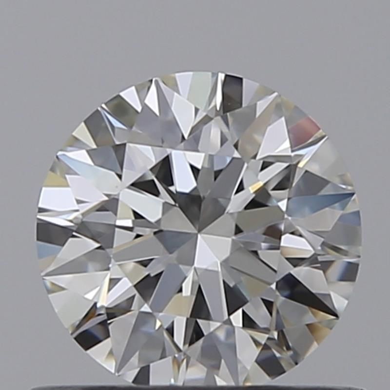 0.45 Carat Round Natural Diamond with  Cut Diamond in 14KT  view 1
