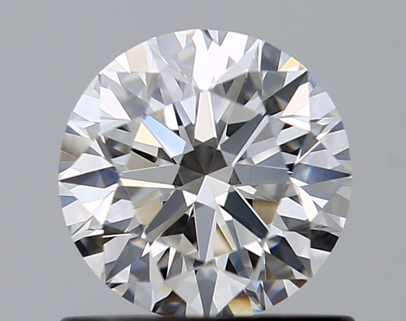 0.8 Carat Round Natural Diamond with  Cut Diamond in 14KT  view 1
