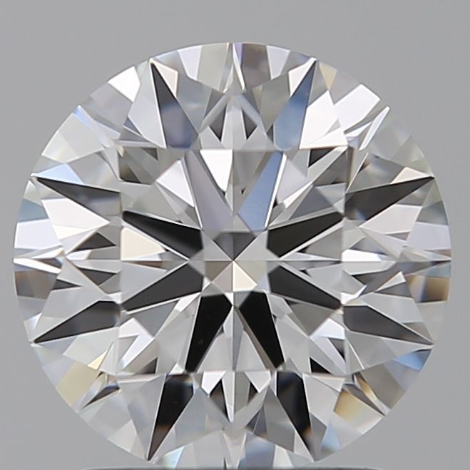 1.76 Carat Round Lab Diamond with  Cut Diamond in 14KT  view 1
