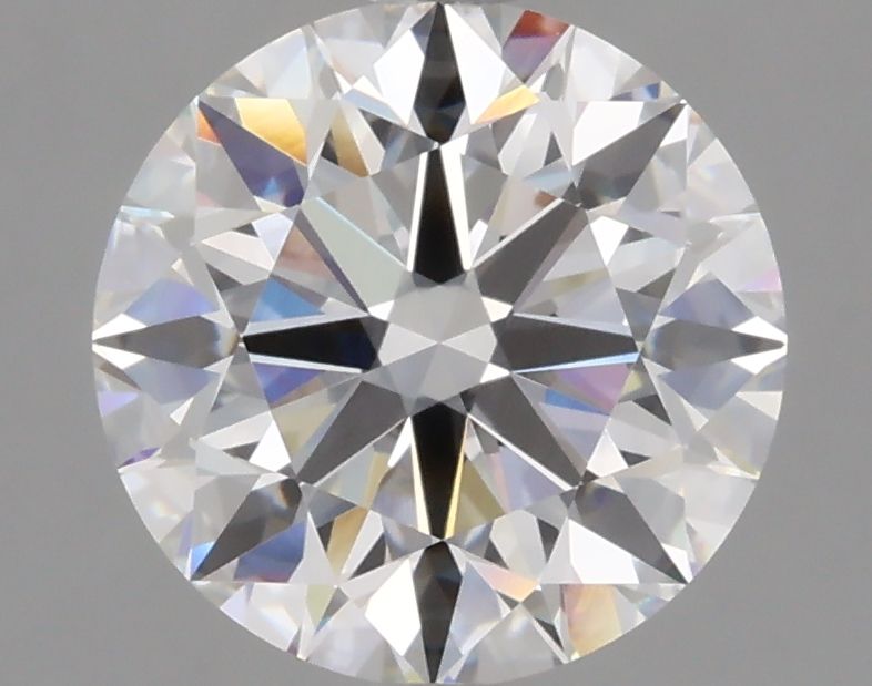 3.09 Carat Round Lab Diamond with  Cut Diamond in 14KT  view 1
