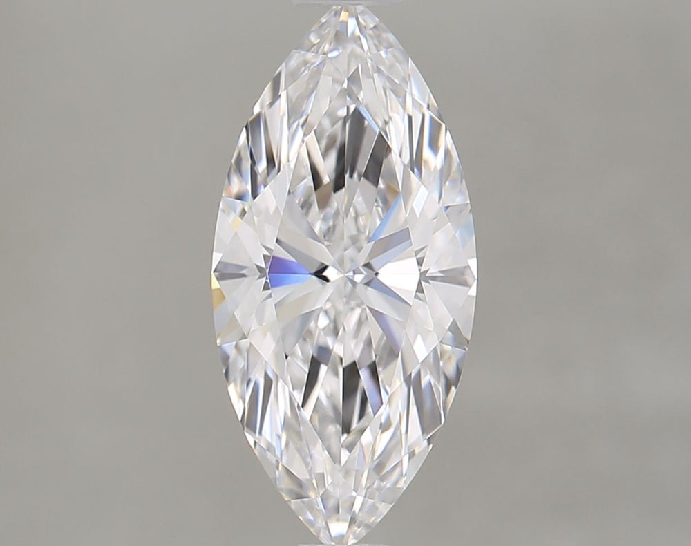 1.31 Carat Marquise Natural Diamond with  Cut Diamond in 14KT  view 1
