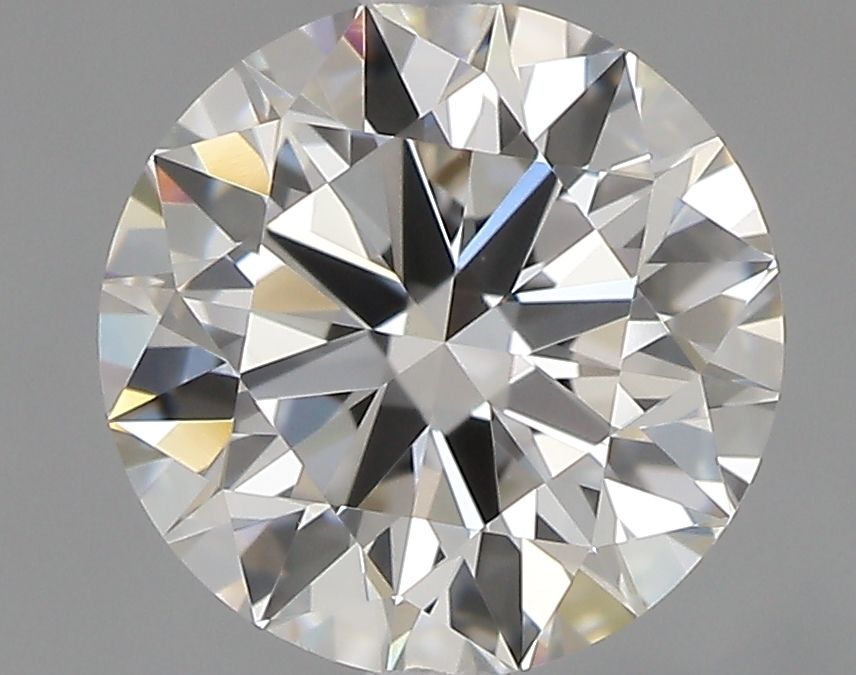 1.01 Carat Round Natural Diamond with  Cut Diamond in 14KT  view 1
