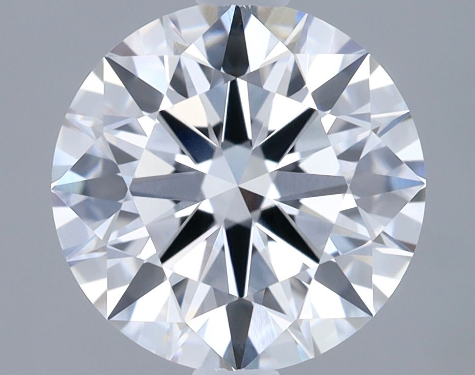 1.87 Carat Round Lab Diamond with  Cut Diamond in 14KT  view 1
