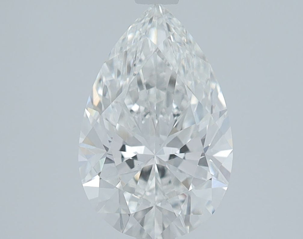 1.86 Carat Pear Lab Diamond with  Cut Diamond in 14KT  view 1
