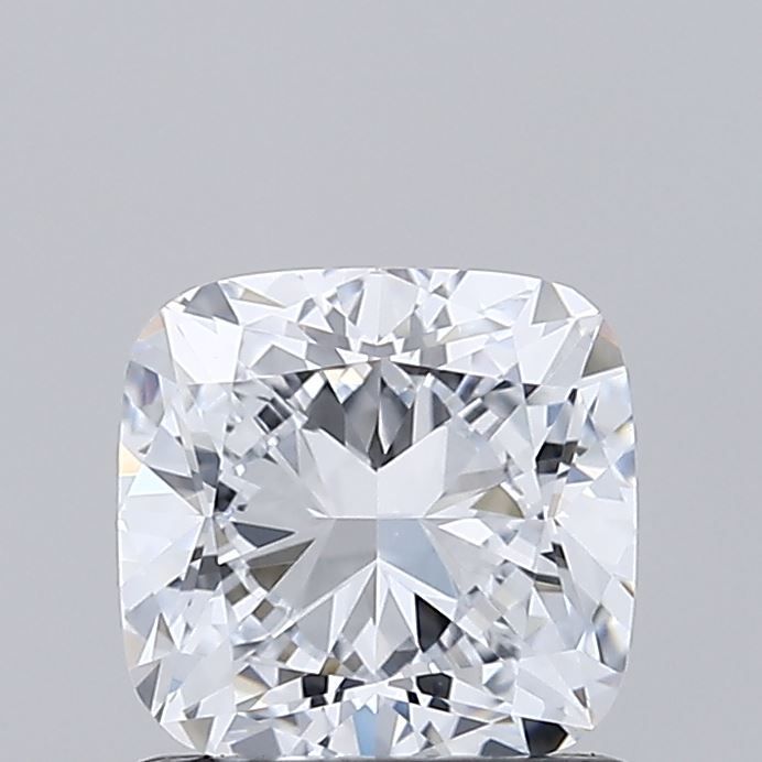 1.01 Carat Cushion Lab Diamond with  Cut Diamond in 14KT  view 1
