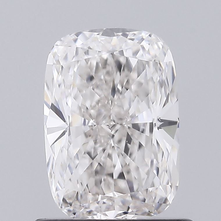 1.02 Carat Cushion Lab Diamond with  Cut Diamond in 14KT  view 1
