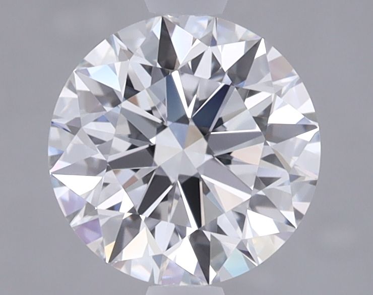 1.55 Carat Round Lab Diamond with  Cut Diamond in 14KT  view 1

