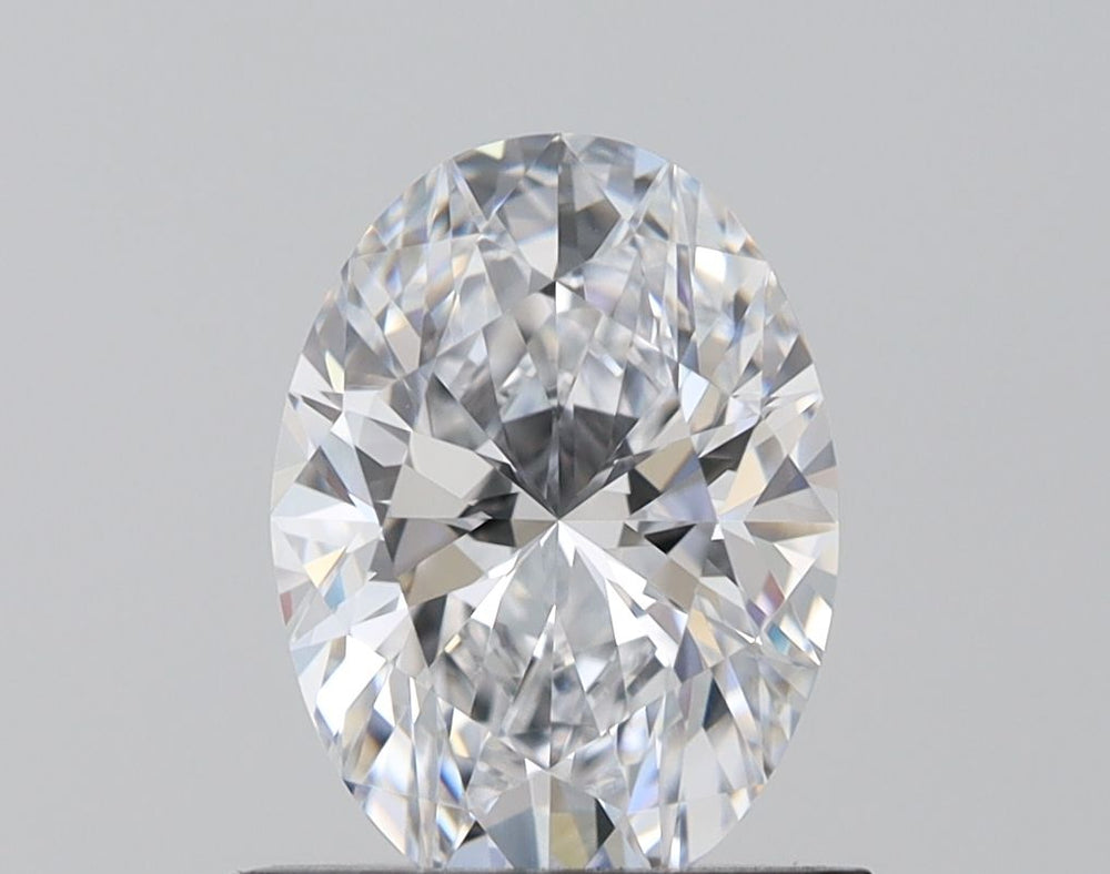 1.11 Carat Oval Lab Diamond with  Cut Diamond in 14KT  view 1
