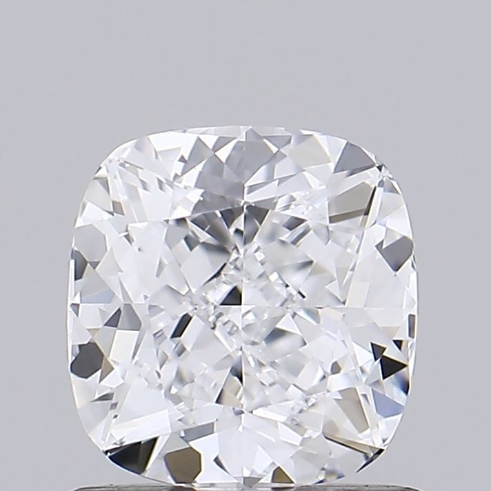 1.05 Carat Cushion Lab Diamond with  Cut Diamond in 14KT  view 1
