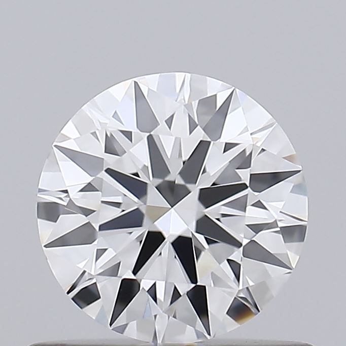 0.53 Carat Round Lab Diamond with  Cut Diamond in 14KT  view 1
