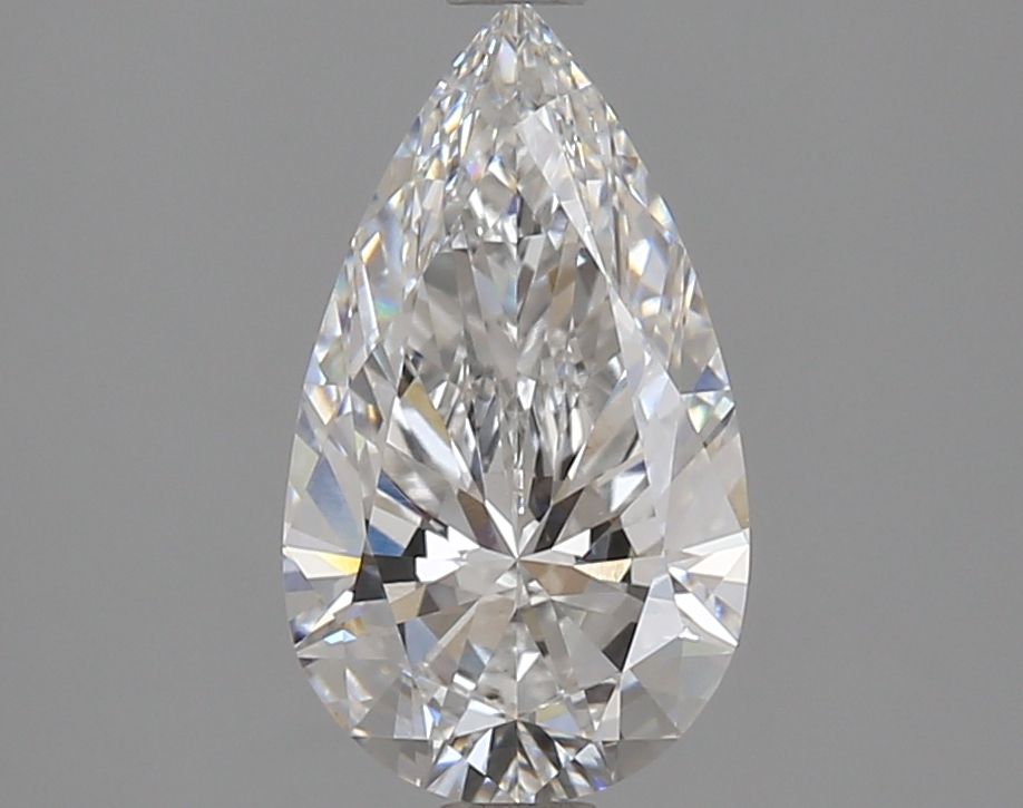 1.96 Carat Pear Lab Diamond with  Cut Diamond in 14KT  view 1
