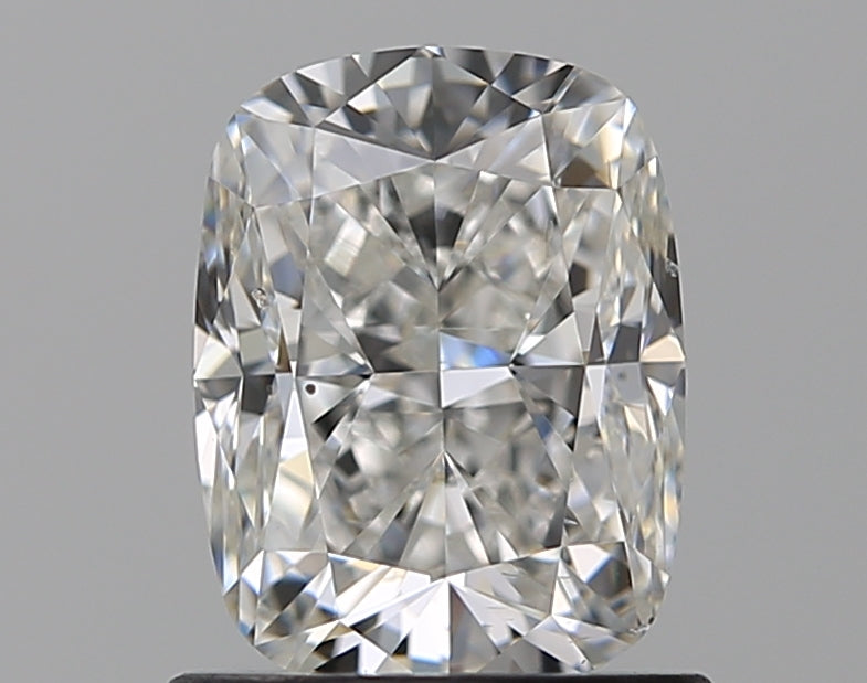 1.21 Carat Cushion Natural Diamond with  Cut Diamond in 14KT  view 1

