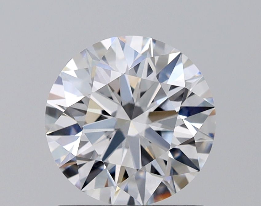 0.9 Carat Round Lab Diamond with  Cut Diamond in 14KT  view 1
