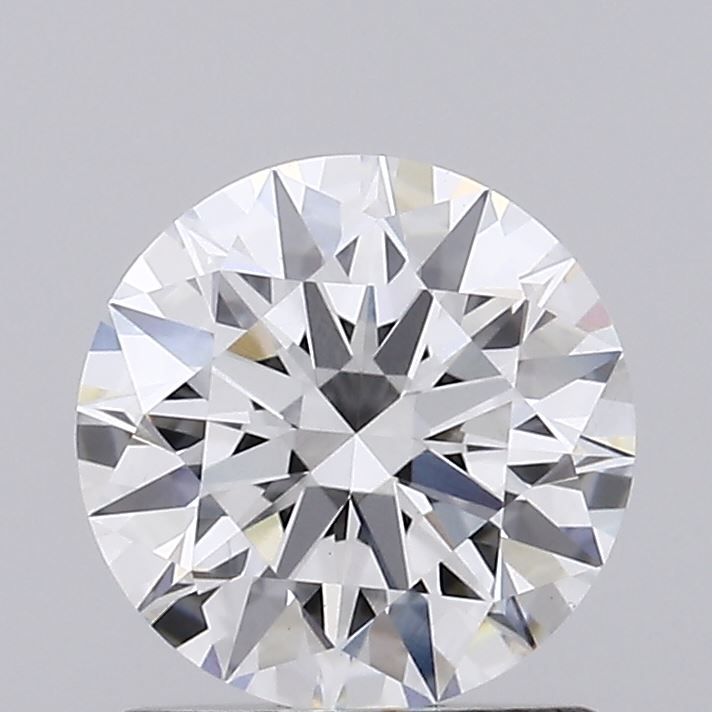 1.07 Carat Round Lab Diamond with  Cut Diamond in 14KT  view 1
