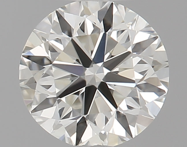 0.31 Carat Round Natural Diamond with  Cut Diamond in 14KT  view 1
