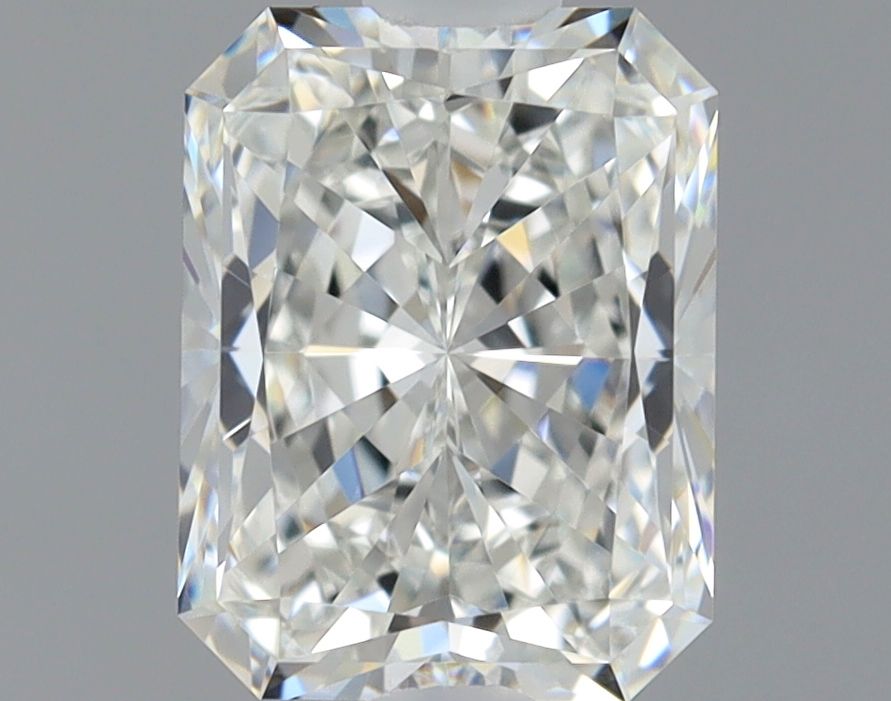 1.03 Carat Radiant Natural Diamond with  Cut Diamond in 14KT  view 1
