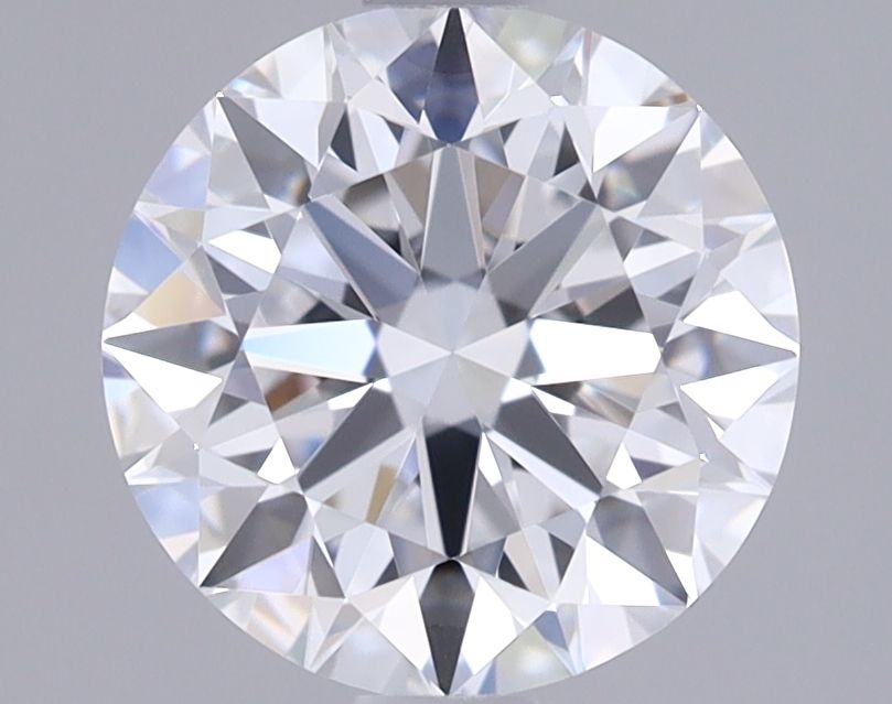 1.5 Carat Round Lab Diamond with  Cut Diamond in 14KT  view 1
