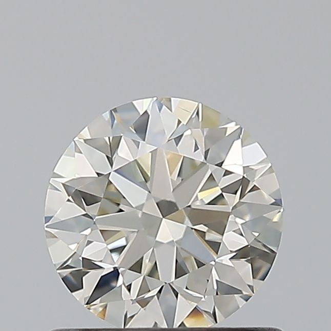 0.7 Carat Round Natural Diamond with  Cut Diamond in 14KT  view 1
