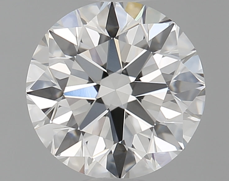 0.91 Carat Round Natural Diamond with  Cut Diamond in 14KT  view 1
