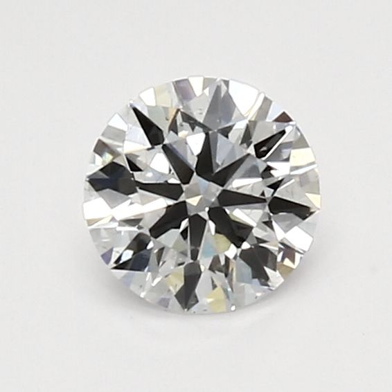 0.69 Carat Round Lab Diamond with  Cut Diamond in 14KT  view 1
