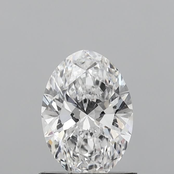 0.94 Carat Oval Lab Diamond with  Cut Diamond in 14KT  view 1
