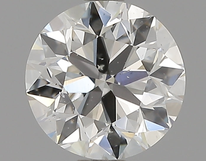 0.92 Carat Round Natural Diamond with  Cut Diamond in 14KT  view 1
