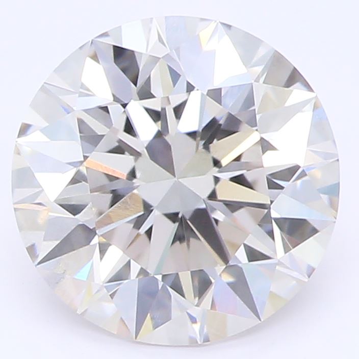 1.45 Carat Round Lab Diamond with  Cut Diamond in 14KT  view 1
