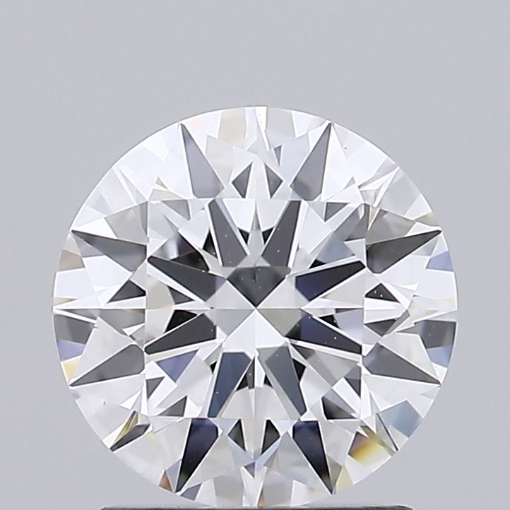 1.55 Carat Round Lab Diamond with  Cut Diamond in 14KT  view 1
