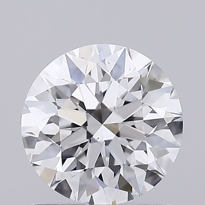 1.0 Carat Round Lab Diamond with  Cut Diamond in 14KT  view 1
