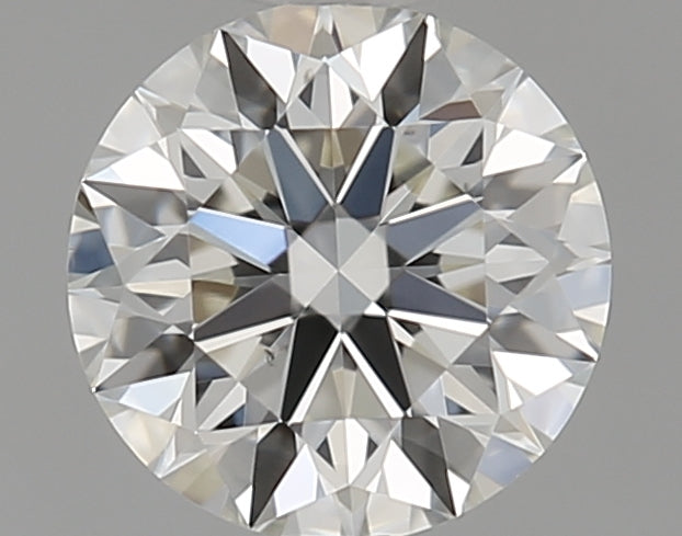 0.33 Carat Round Natural Diamond with  Cut Diamond in 14KT  view 1
