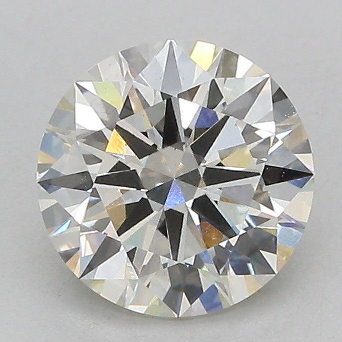 2.0 Carat Round Lab Diamond with  Cut Diamond in 14KT  view 1
