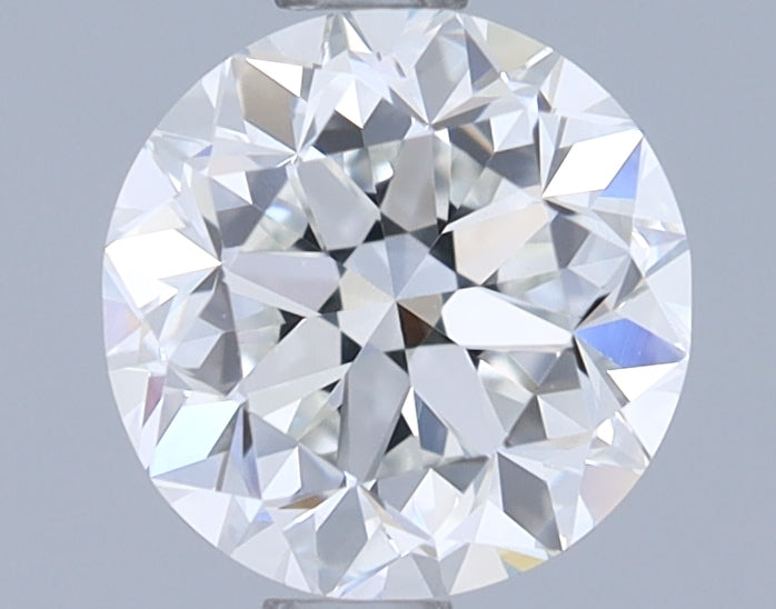 1.0 Carat Round Natural Diamond with  Cut Diamond in 14KT  view 1
